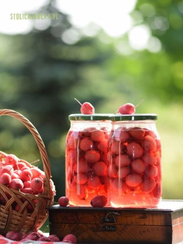 Kompot z rajskich jabłek na zimę